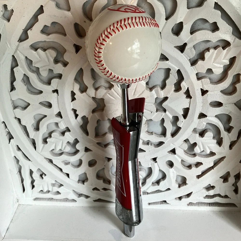 Budweiser NY Yankees Baseball Beer Tap Handle